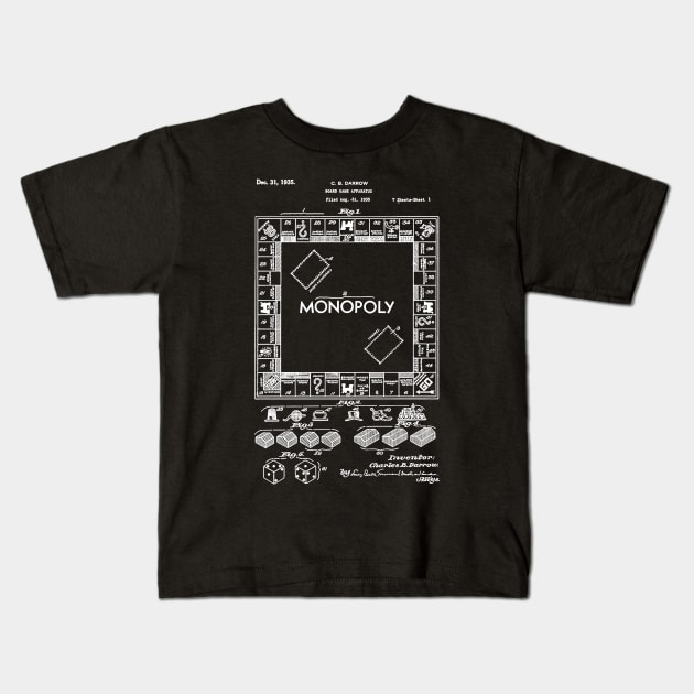 Monopoly Patent Kids T-Shirt by Woah_Jonny